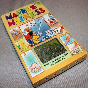 3/$55❤️sealed vintage MARBLE MADNESS book box set Amanda O'Neill include marbles
